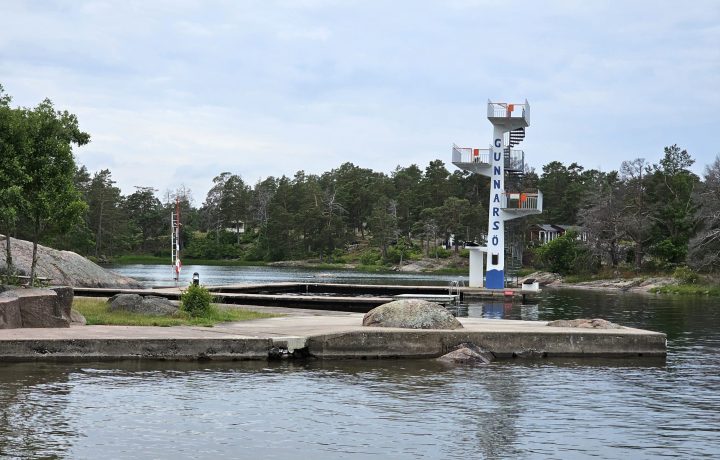 Gunnarsö badplats i Oskarshamn