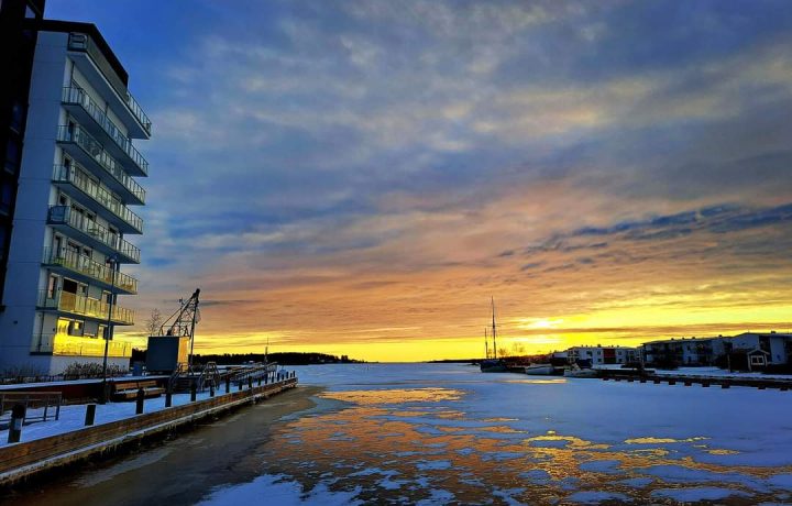 Hamnen i Mönsterås