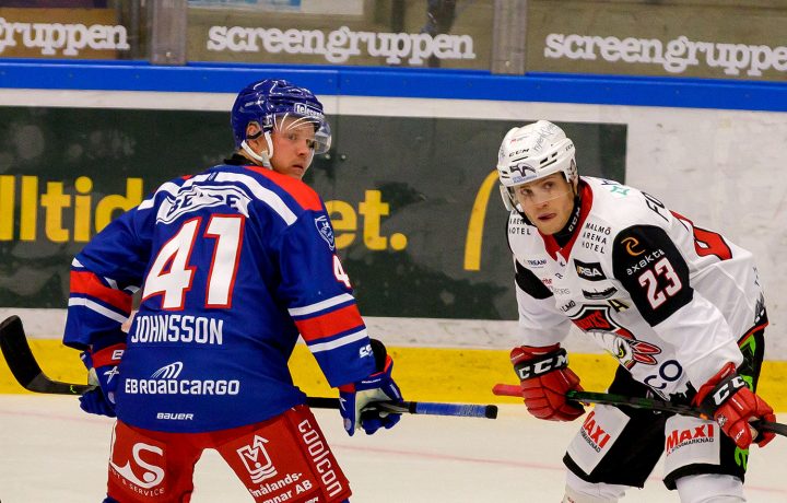 Johan Johnsson, IK Oskarshamn. Foto: Pierre Stjernfeldt