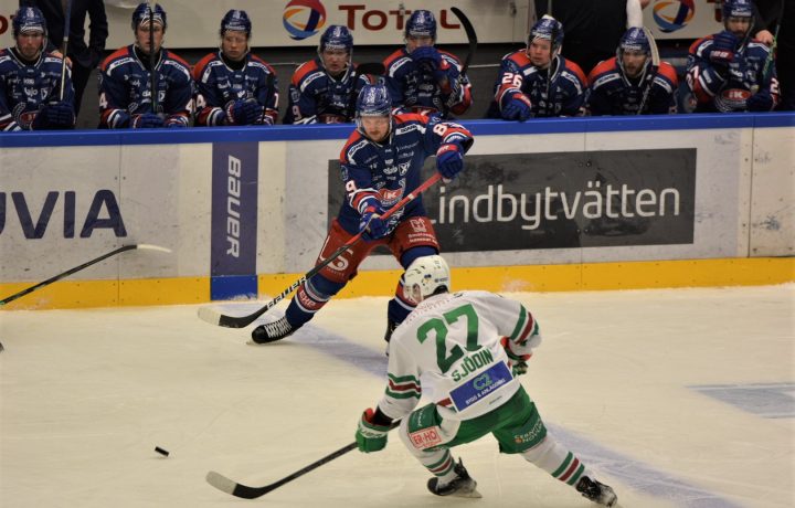 Patrik Karlkvist i en match mot Rögle BK