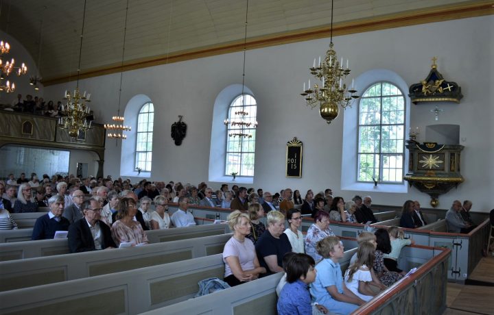 Återinvigning av Kristdala kyrka