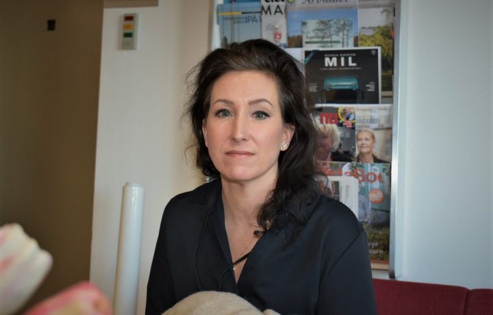 Lena Granath, vänsterpartist bosatt i Oskarshamn.