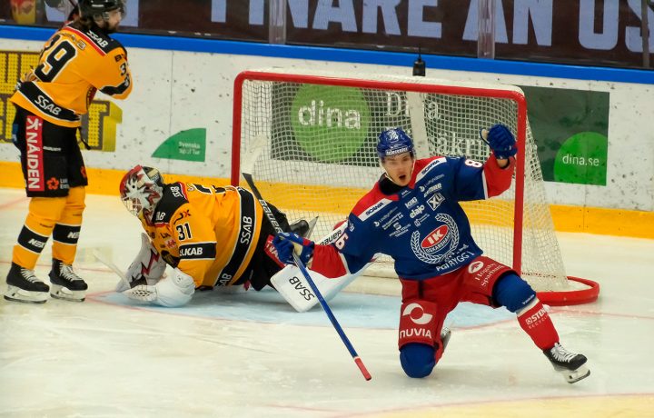 Lukas Jasek, IK Oskarshamn, måljublar