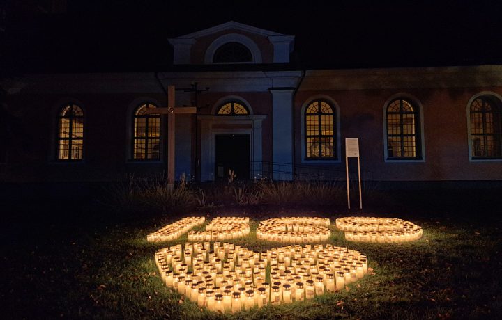 Suicide Zeros ljusmanifestation i Mönsterås