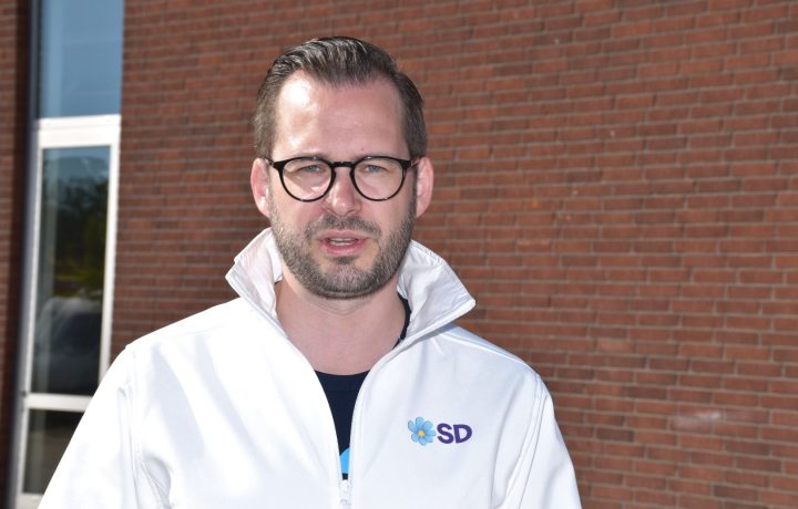 Mattias Bäckström Johansson (SD), riksdagsledamot från Oskarshamn