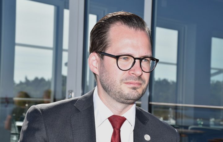 Mattias Bäckström Johansson (SD), riksdagsledamot från Oskarshamn