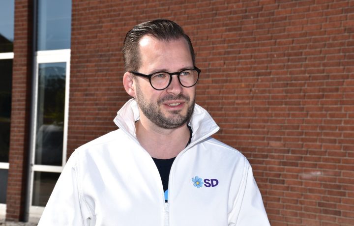 Mattias Bäckström Johansson (SD), riksdagsledamot från Oskarshamn