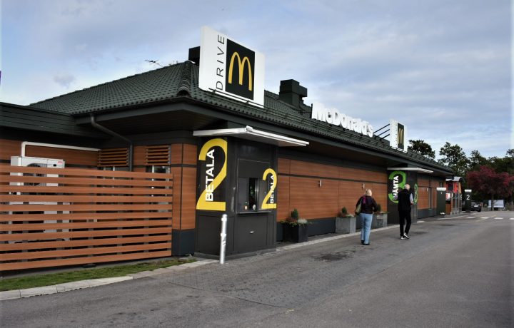 McDonalds i Oskarshamn. Foto: Peter A Rosén