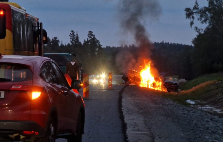 Dödsolycka utanför Nässjö