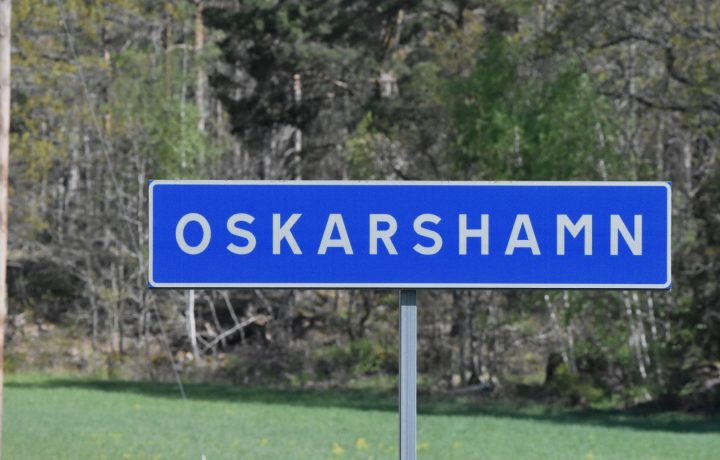 Ortsskylt, Oskarshamn